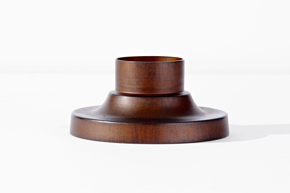 Outdoor Pier Mounts 5.75 inch Sorrel Brown Pier Mount Base