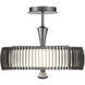 Night Moves LED 15 inch Pewter Semi Flush Ceiling Light