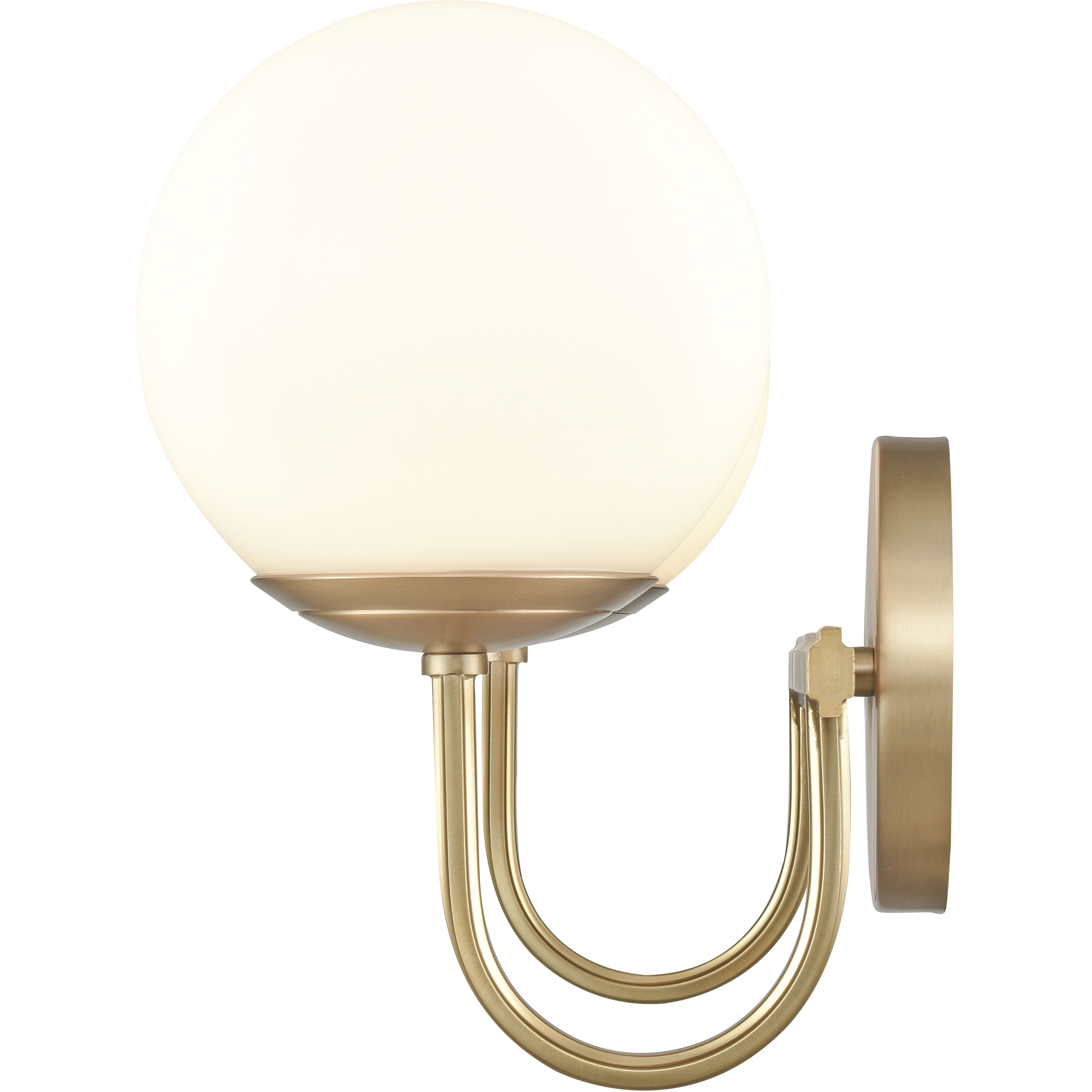 Caroline 2 Light 16 inch Brushed Gold Vanity Light Wall Light