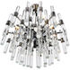 Miroir 8 Light 16 inch Polished Nickel Chandelier Ceiling Light