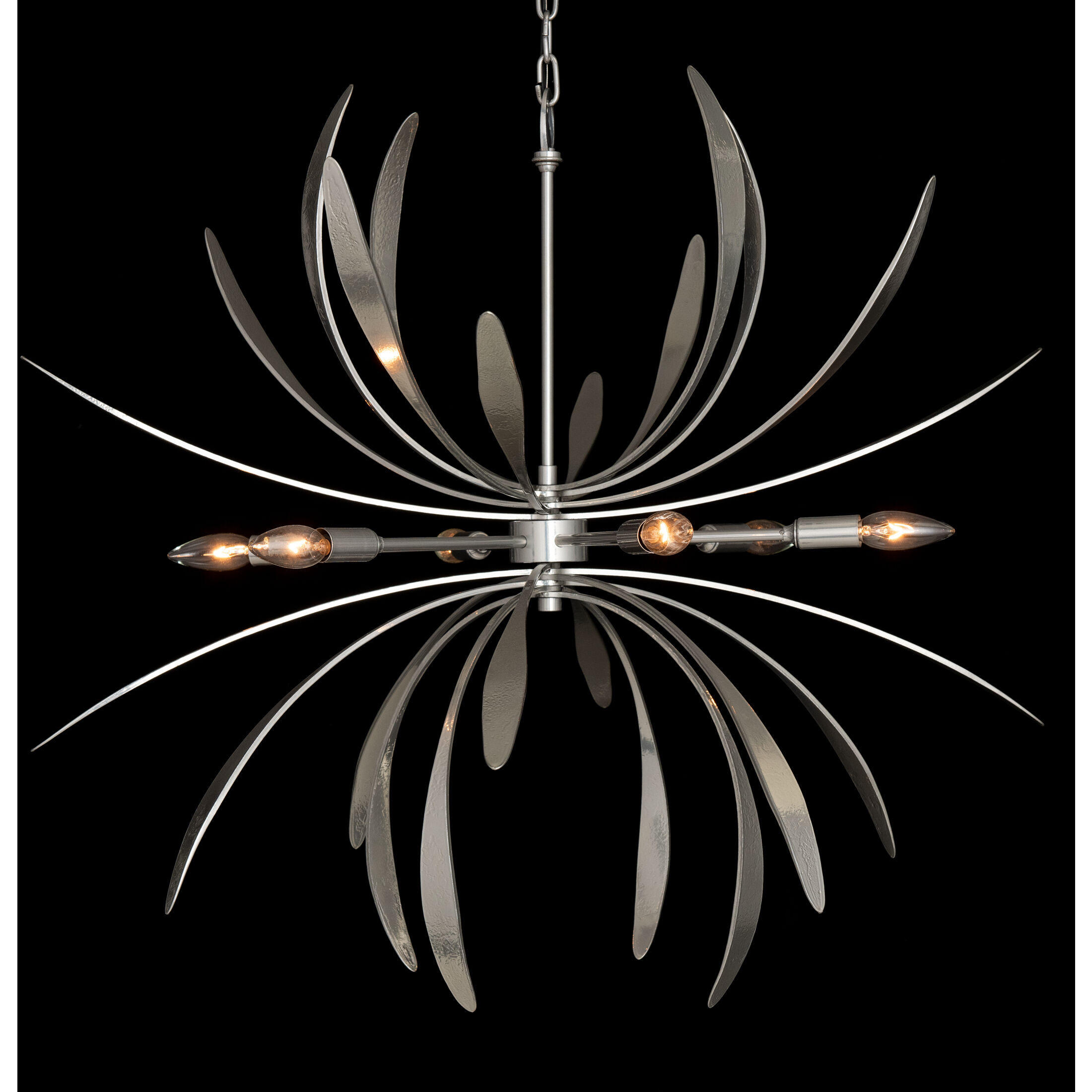 Dahlia 6 Light 32.7 inch Sterling Chandelier Ceiling Light
