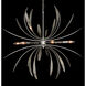 Dahlia 6 Light 32.7 inch Sterling Chandelier Ceiling Light