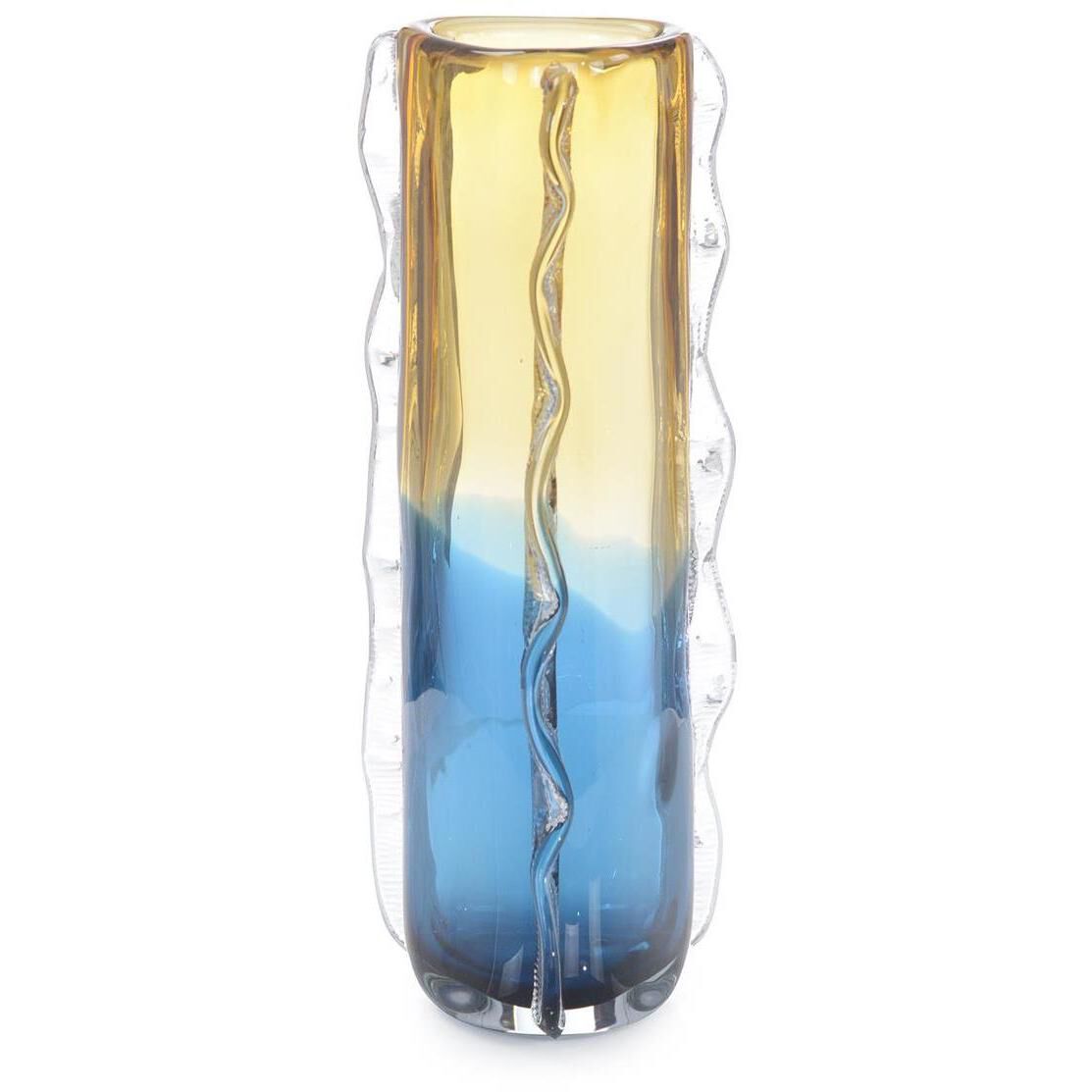 Handblown Glass I 17 X 7 inch Vase