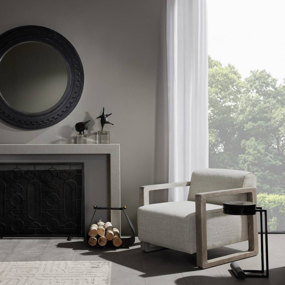 Avalos 21.5 X 12.5 inch Black Drink Table