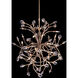 Fiore 24 Light 43 inch Pearlized Antique Brass Chandelier Ceiling Light