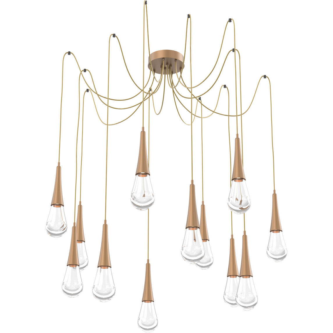 Raindrop 12 Light 13.60 inch Pendant