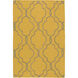 Seabrook 36 X 24 inch Mustard, Medium Gray Rug