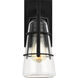 Adelaide 1 Light 5.38 inch Midnight Black Wall Bath Fixture Wall Light