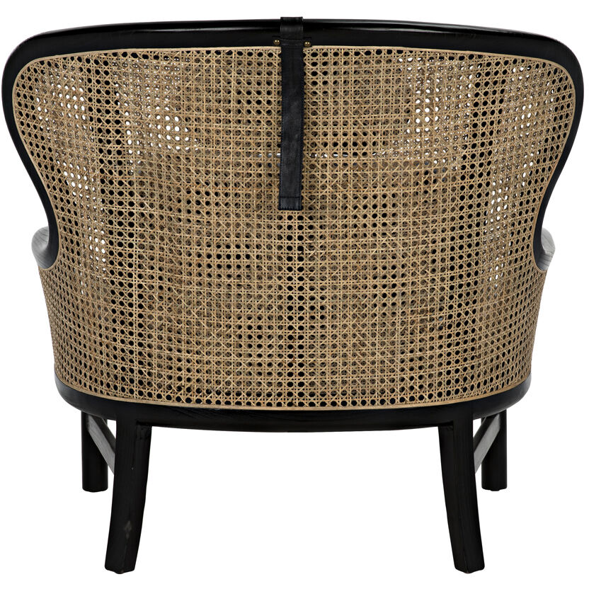 Marabu Charcoal Black Occasional Chair