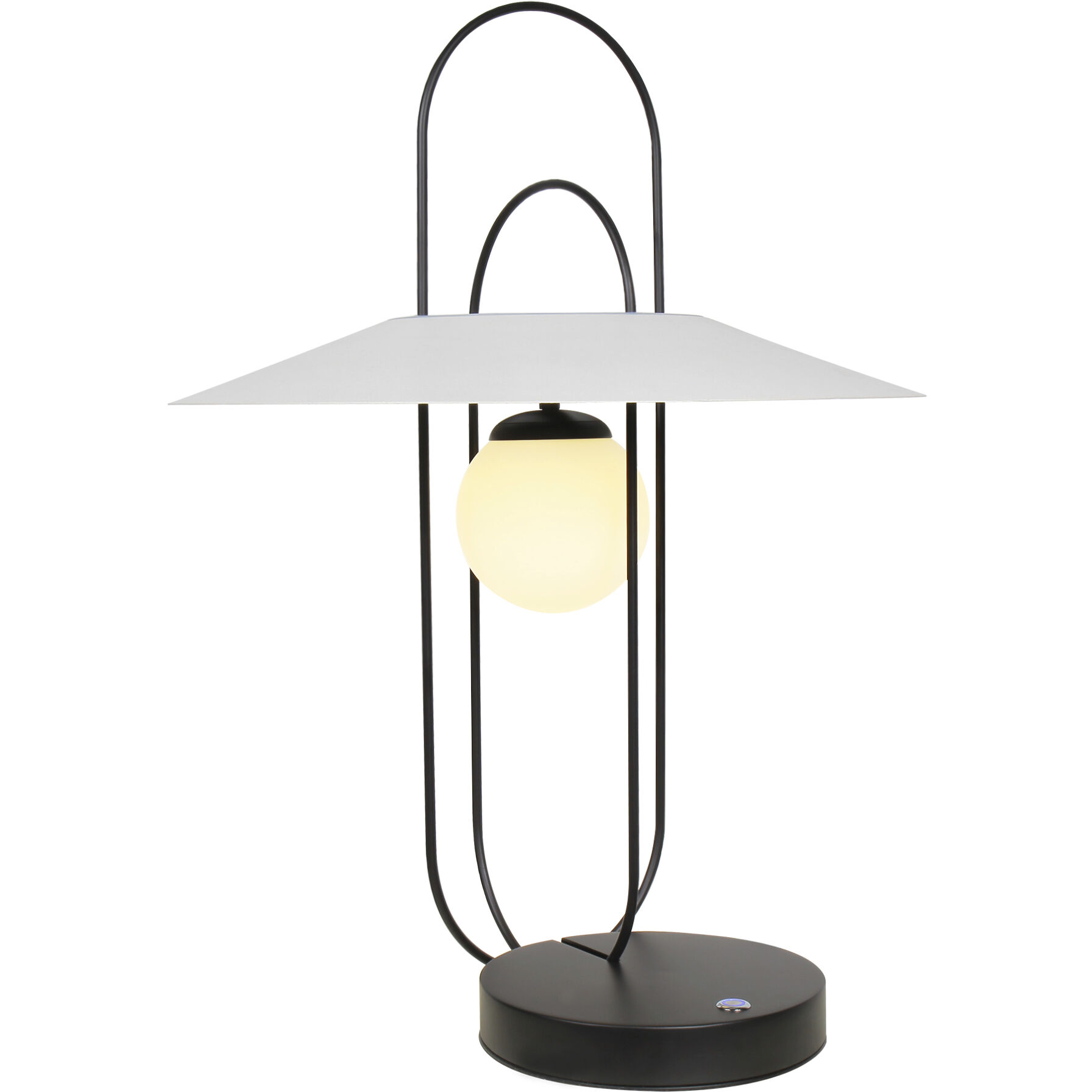 Artisan Collection/ LYRA Series 24.25 inch 4 watt Black Table Lamp Portable Light