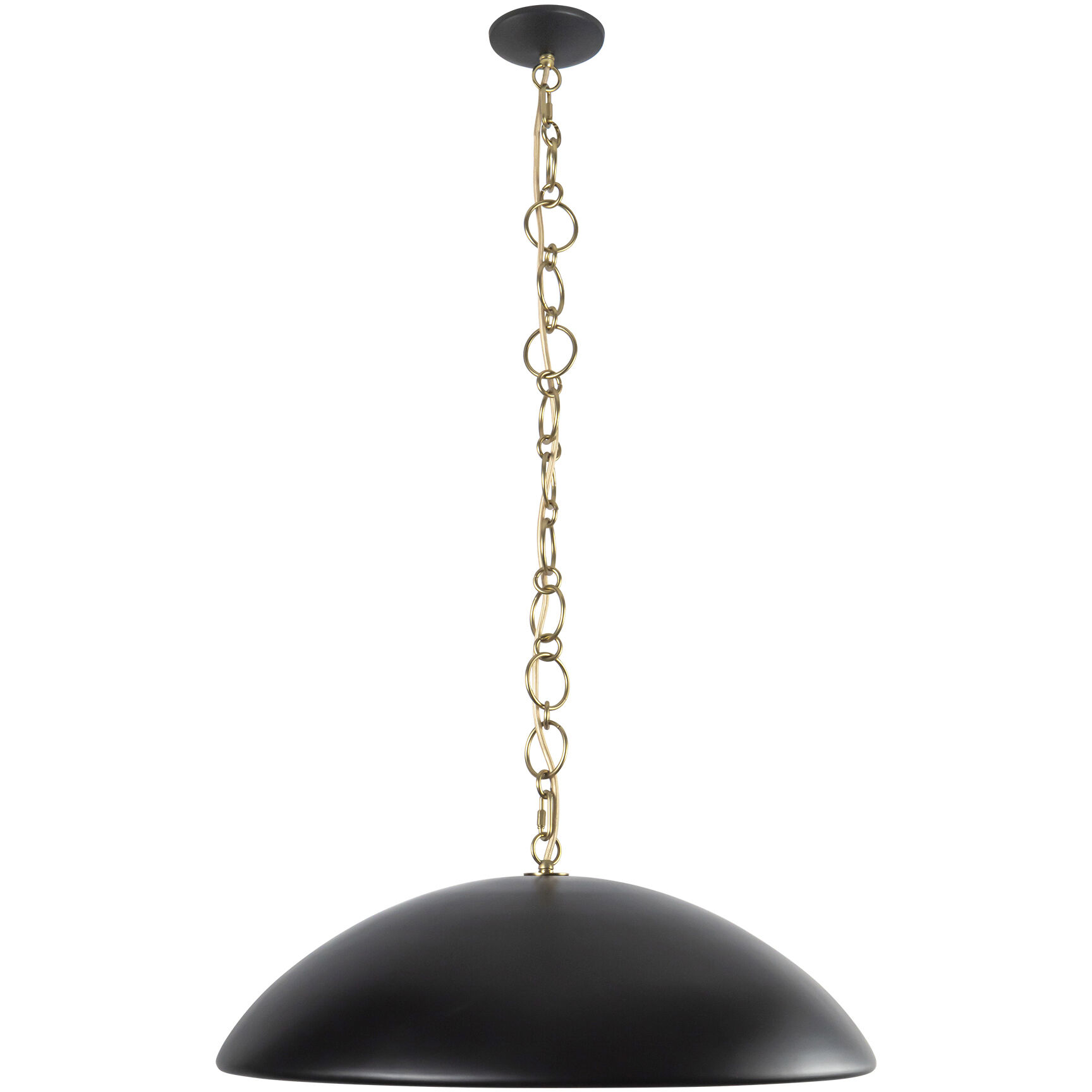 Alora Mood Grant 1 Light 27.63 inch Matte Black Pendant Ceiling Light
