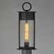 Windsor 1 Light 17 inch Black Patina Outdoor Post Lantern