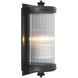 Glorious 1 Light 5.12 inch Bronze and Clear Glass Wall Lamp Wall Light, Small