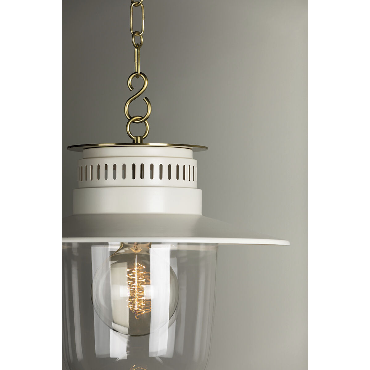Nori 1 Light 13 inch Aged Brass Pendant Ceiling Light