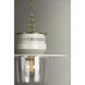 Nori 1 Light 13 inch Aged Brass Pendant Ceiling Light