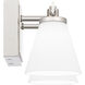 Daniels LED 13.25 inch Polished Nickel Bath Light Wall Light