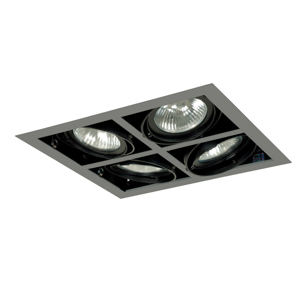 Signature PAR30 Silver & Black Recessed Lighting