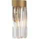 Emory Sconce Wall Light in Modern Gold