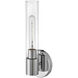 Shea LED 5.25 inch Chrome Bath Light Wall Light