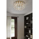 Verla Crest 11 Light 31.25 inch Legacy Brass Flush Mount Ceiling Light
