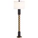 Yonah Antique Brass Floor Lamp Portable Light