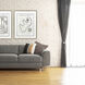 Les Fossiles / Nouveau Gray and Neutral and White and Black Framed Art