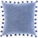Serengeti 20 X 20 inch Denim Pillow Kit, Square