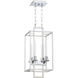Cubic 4 Light 10.5 inch Chrome Foyer Light Ceiling Light