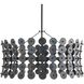 Imperia 6 Light 36 inch Burnt Iron Chandelier Ceiling Light