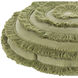 Tanzie 18 inch Medium Green Pillow Cover, Round