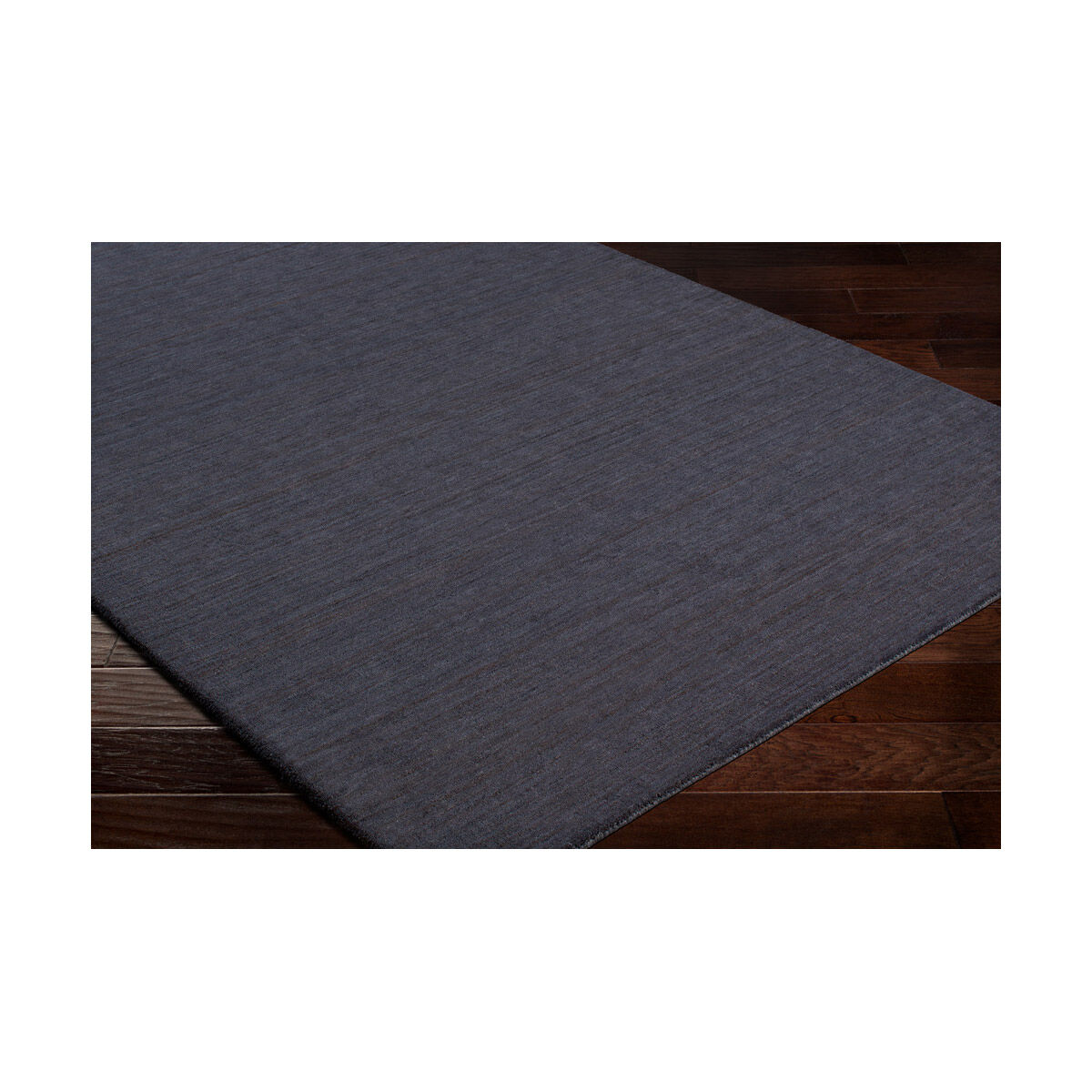 Adyant 90 X 60 inch Charcoal/Black Rugs, Rectangle