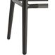 Juri 39.5 inch Porpoise and Charcoal Brown with Dark Gray Outdoor Counter Stool