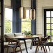 Marcell LED 12 inch Aged Brass Pendant Ceiling Light