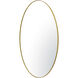 Tablet 40 X 24 inch Gold Wall Mirror