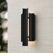 Kestrel LED 16 inch Textured Black Exterior Wall Sconce