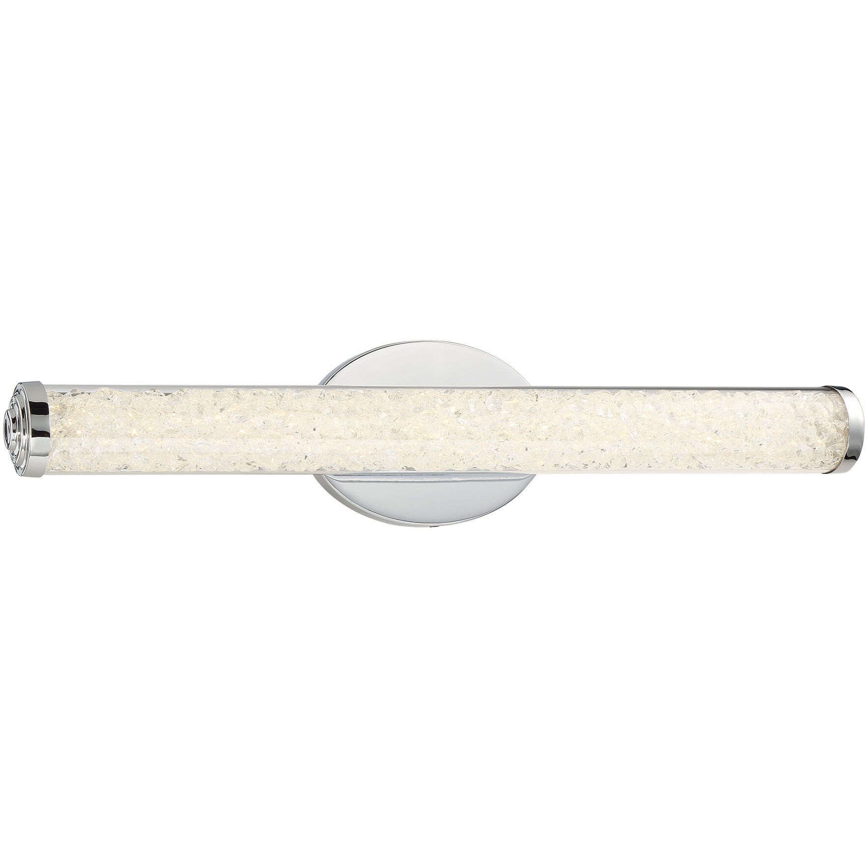 Diamonds LED 24 inch Chrome Bath Light Wall Light