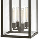 Estate Series Porter Outdoor Wall Mount Lantern in Oil Rubbed Bronze, Non-LED, Open Air
