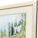 Beyond the Path Blue and Green and Purple and Yellow Framed Art