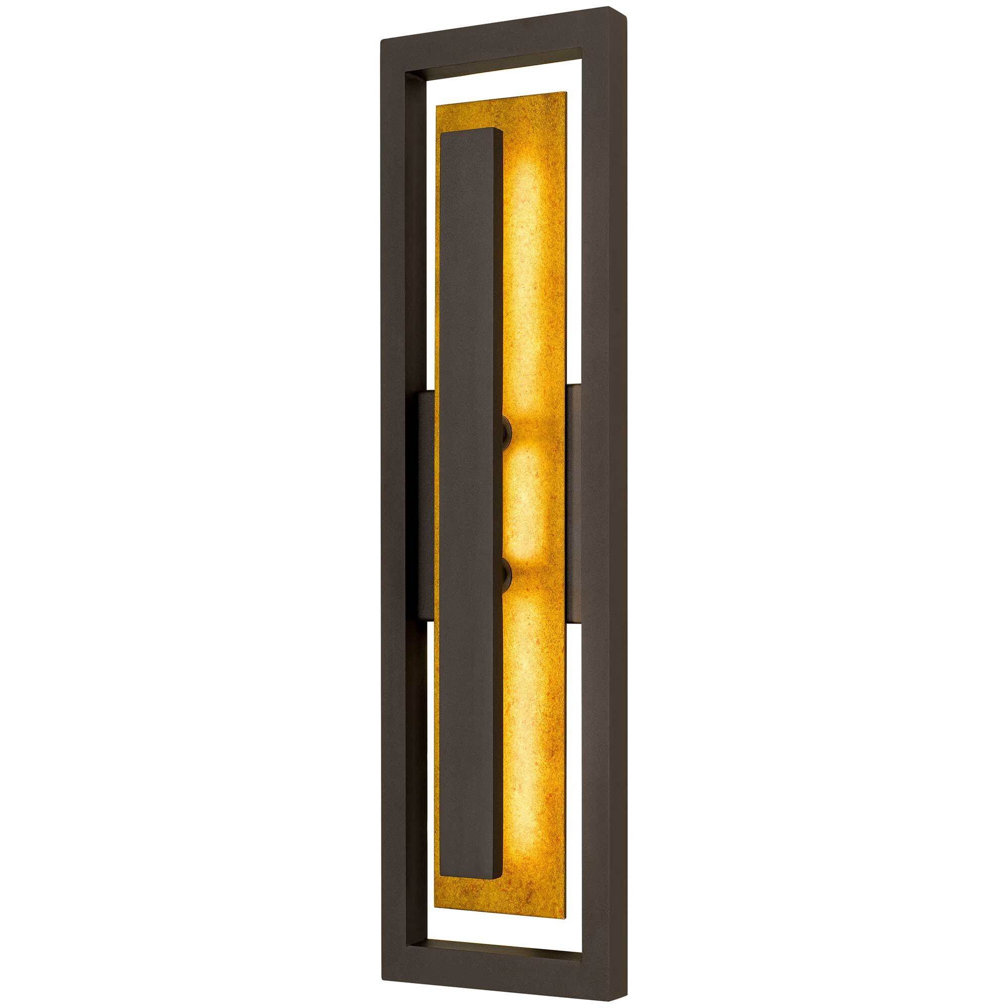 Panels LED 26.25 inch Dark Bronze Outdoor Wall Sconce