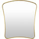 Estrella 40 X 36 inch Hand Finished Mantel Wall Mirror