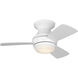 Ikon 32 inch Matte White Ceiling Fan