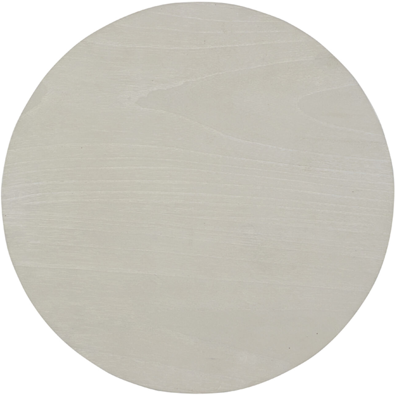 Norris Occasional Table in Cerused White / Stained Gold