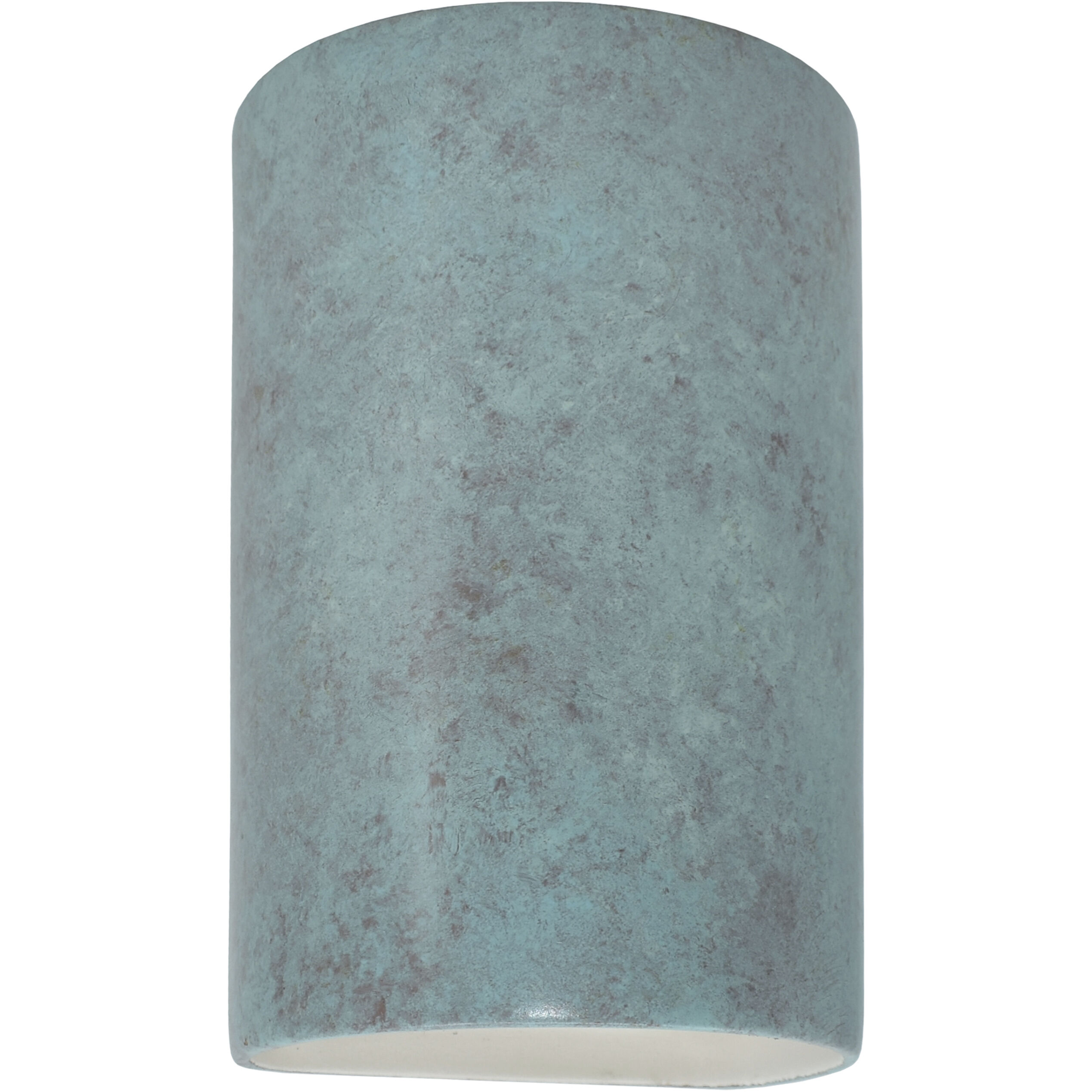 Ambiance Cylinder LED 5.75 inch Verde Patina ADA Wall Sconce Wall Light, Small