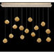 Vesta Pendant Ceiling Light in Gold