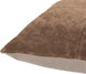 Manitou 20 X 20 inch Dark Brown Pillow Kit, Square