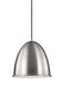 Hudson Street Pendant Ceiling Light in Satin Aluminum