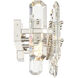 Bolton Bath Vanity Light Wall Light in Polished Nickel