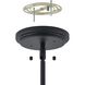 Jared 6 Light 30 inch Matte Black Chandelier Ceiling Light