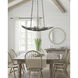 Rainforest 9 Light 34.5 inch Rustic Bronze Chandelier Ceiling Light, Small