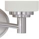 Pittman Vanity Light Wall Light in Brushed Nickel
